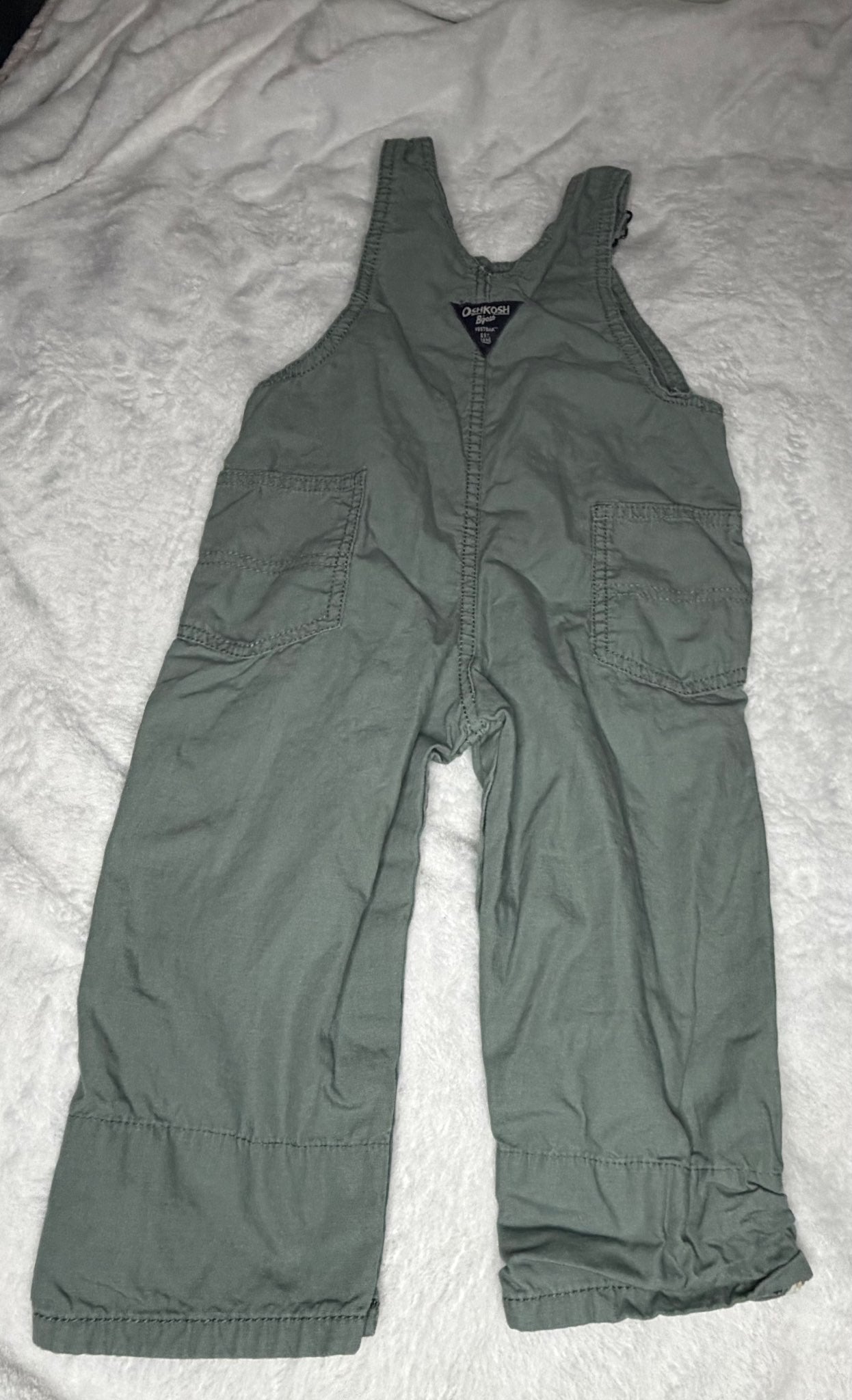Green 24m Osh Kosh Overalls, Kids 24 Month (18-24M)