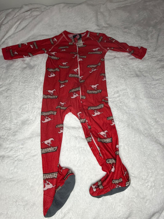 Calgary Stampeders Sleeper 18m, Kids 18 Month (12-18M)