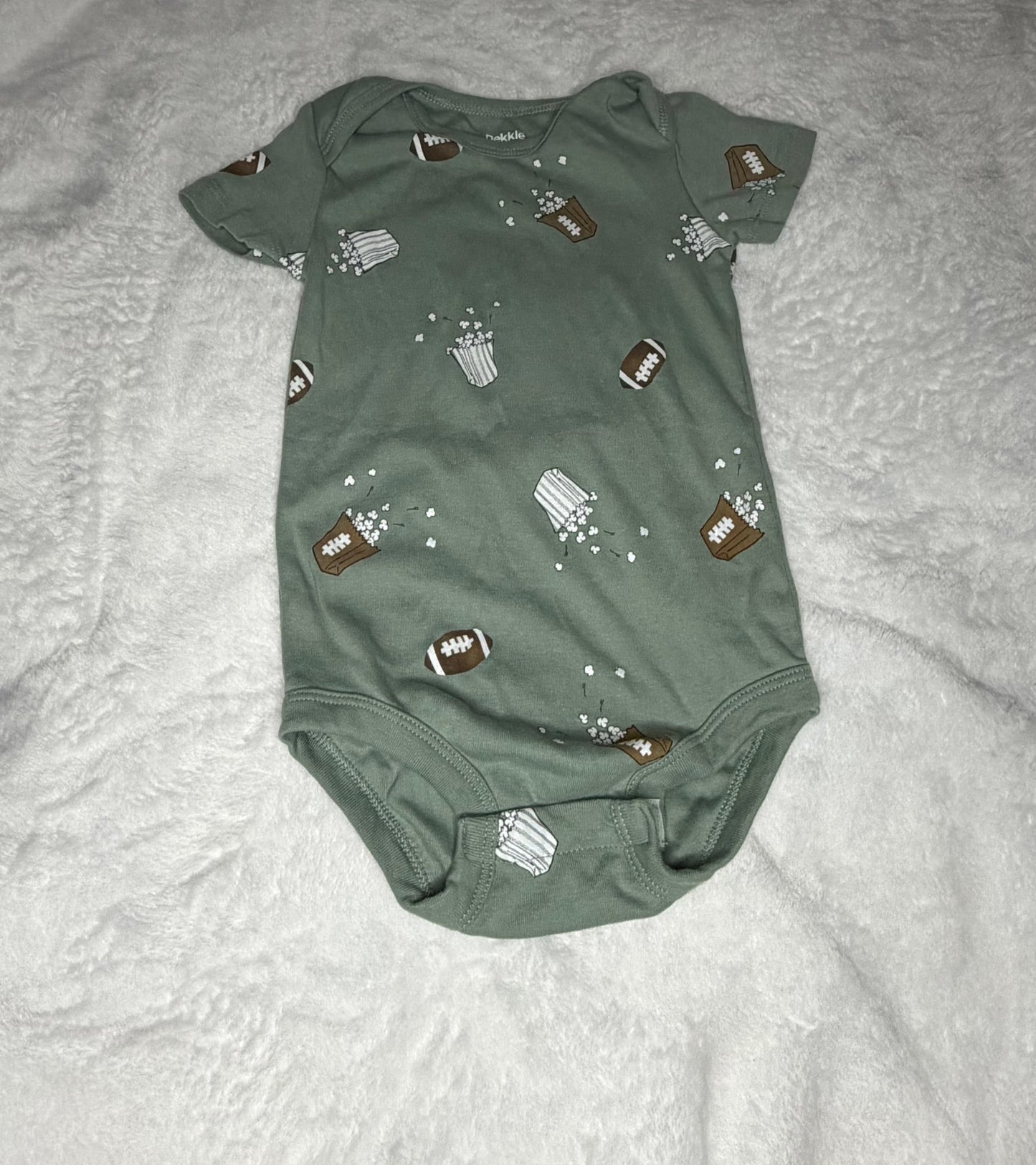 2pc Pekkle 24m Football Onesies , Kids 24 Month (18-24M)
