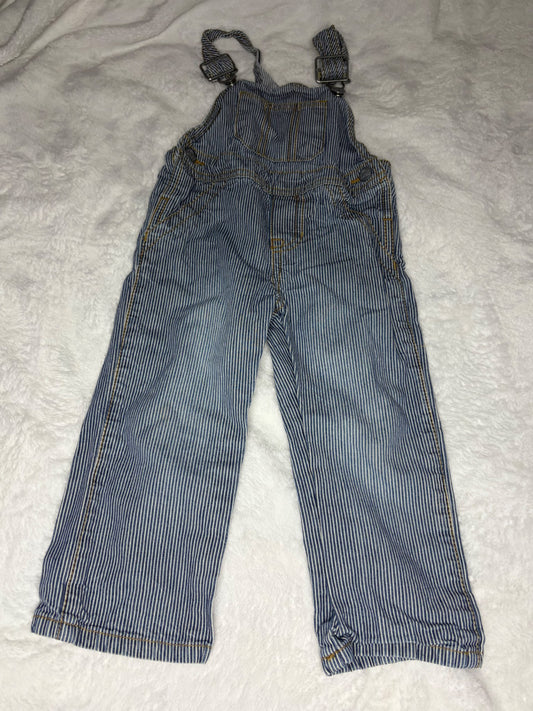 Striped Overalls 24m, Kids 24 Month (18-24M)