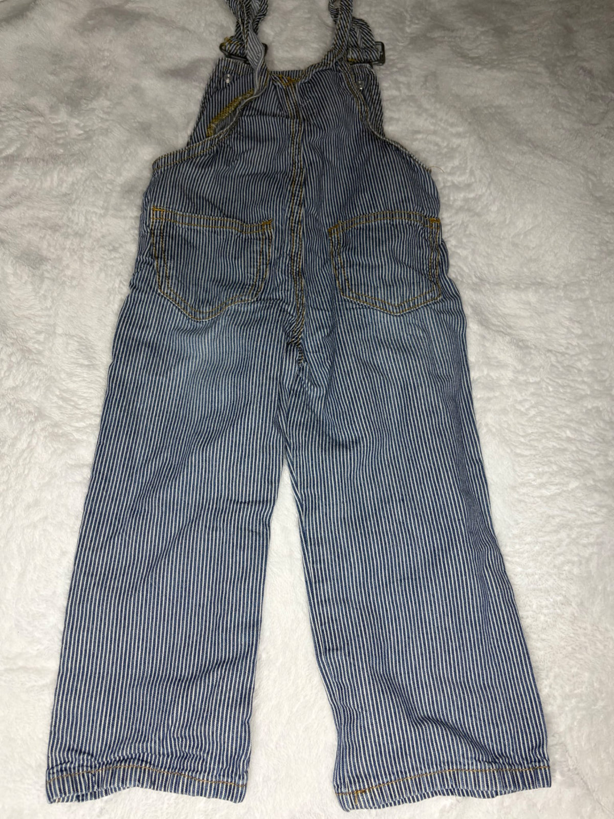 Striped Overalls 24m, Kids 24 Month (18-24M)