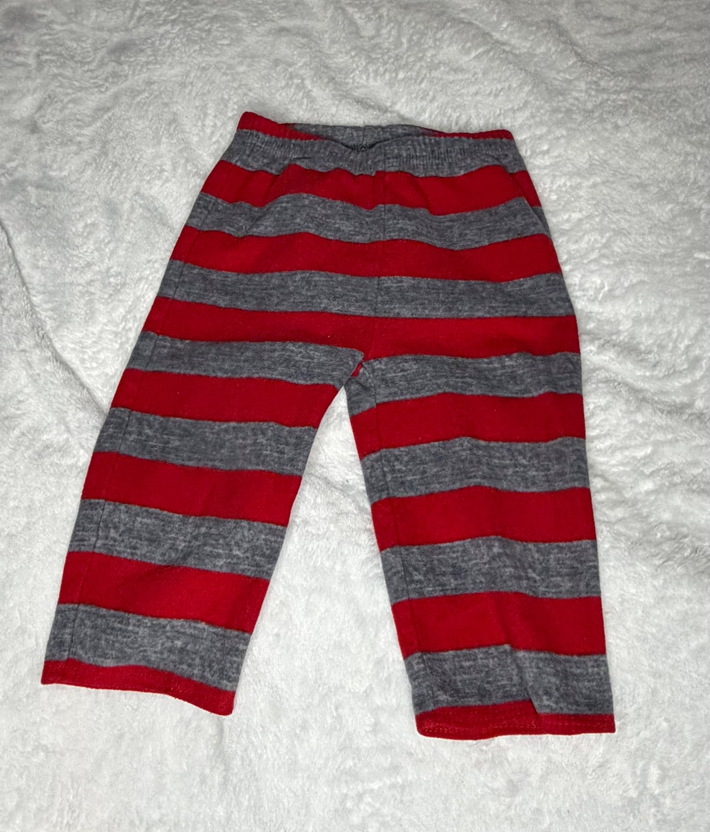 George 6-12 Fleece 2pc Pajama Set, Kids 12 Month (9-12M)