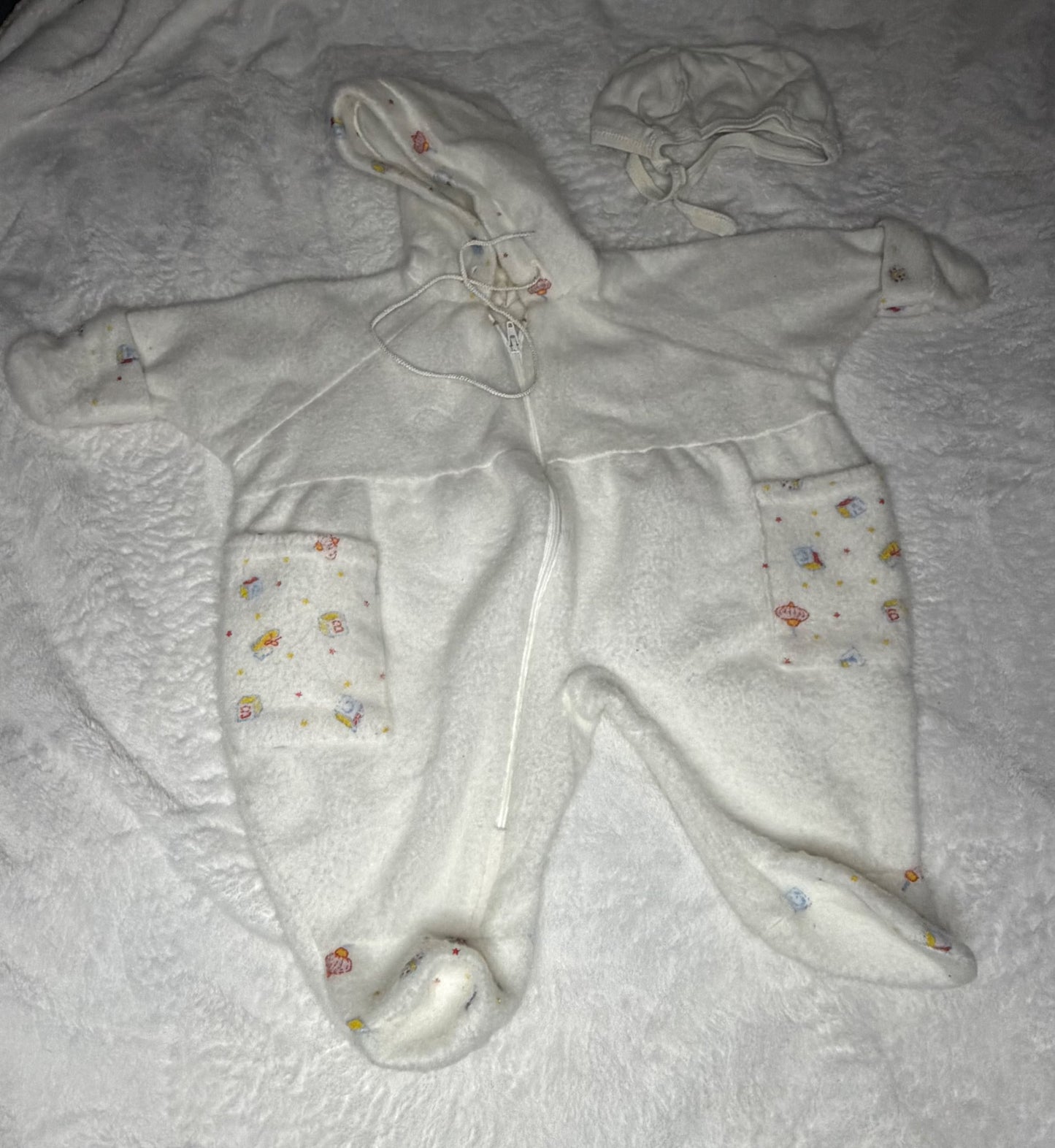 Newborn Bundle of 2, - Hat and Bunting Suit, Kids Newborn