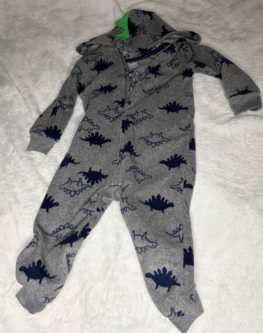 12m Child of Mine Fleece Romper , Kids 12 Month (9-12M)