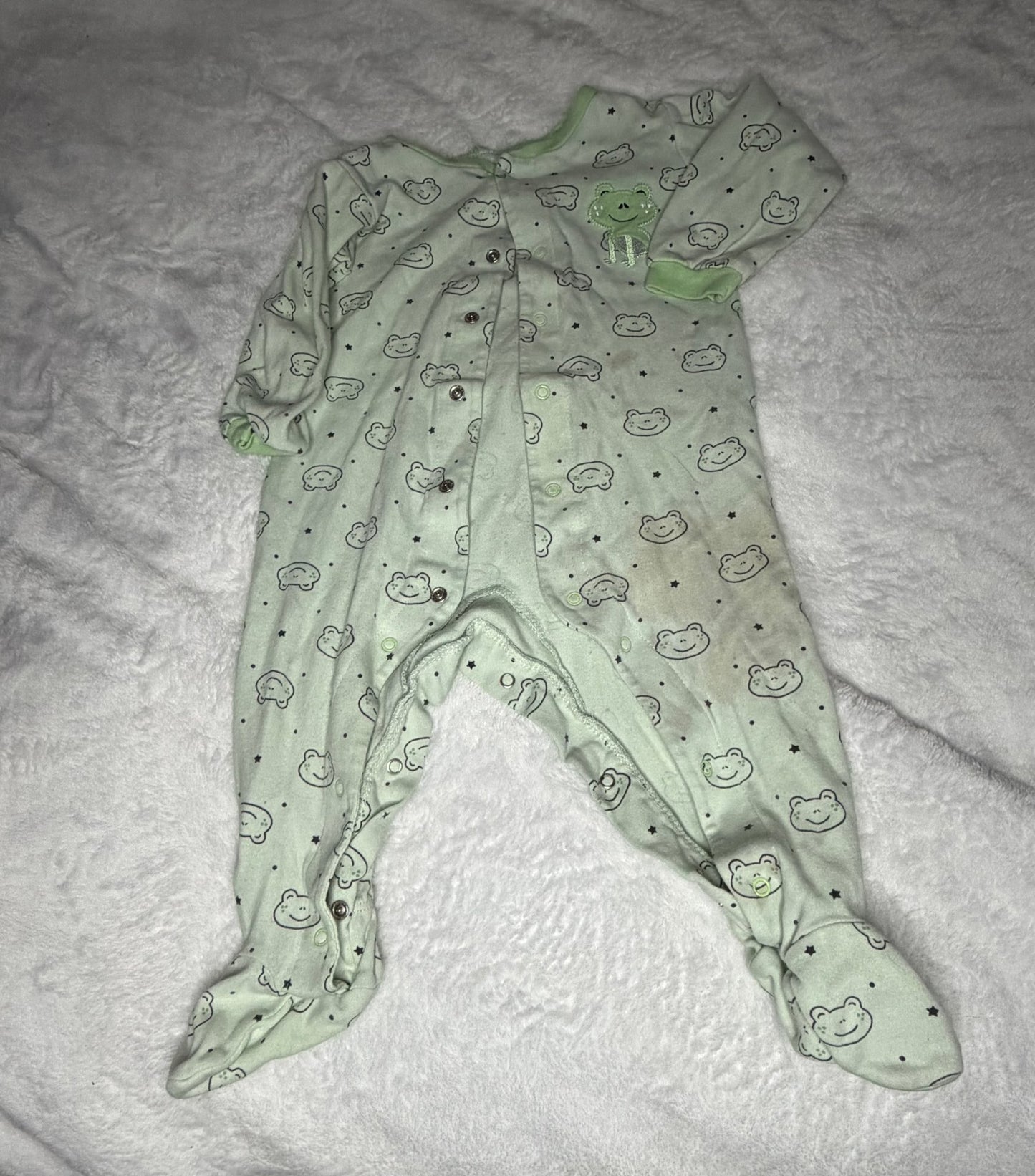 2pc Froggy sleepers 9m, Kids 9 Month (6-9M)