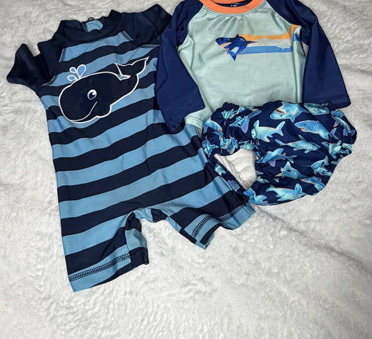 3pc swim set 12m, Kids 9 Month (6-9M)