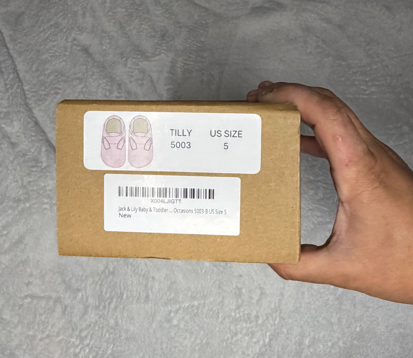 Jack & Lily Size 5 Pink Tilly Bunny Shoes BNIB, Shoes 5 (Walkers:12-24 mth)