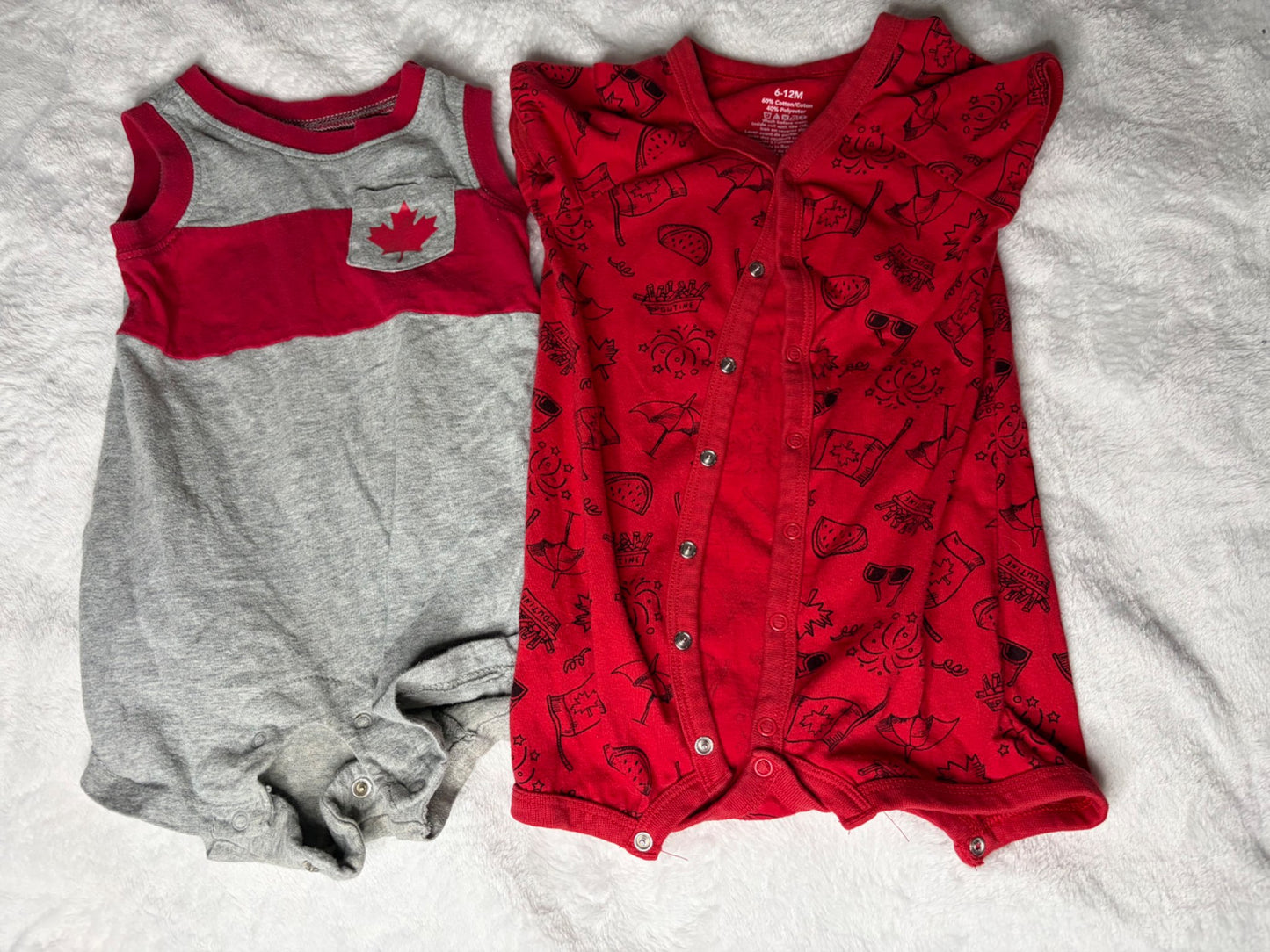 Summer “Canadian” 2pc Bundle 9m , Kids 9 Month (6-9M)