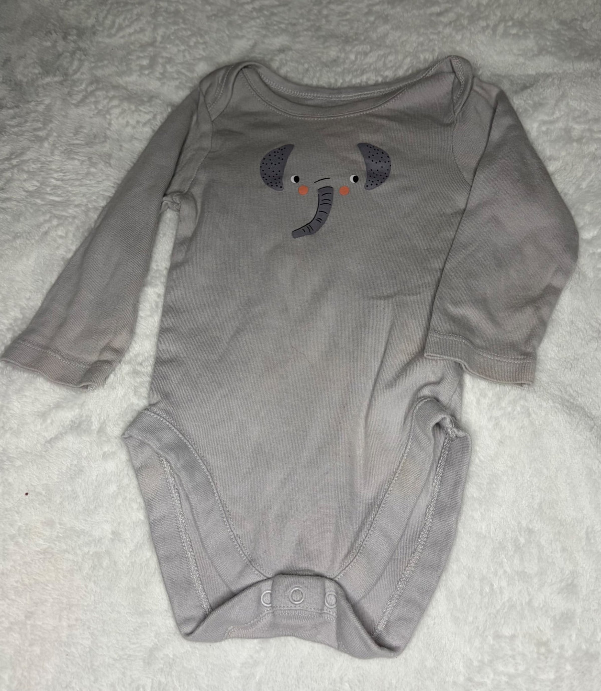 Zoo Theme Animal Onesies 3pc 9m, Kids 9 Month (6-9M)