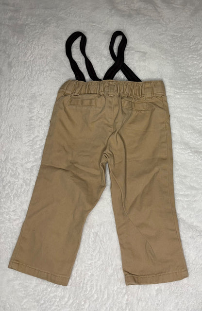 3pc Pants with Suspenders Bundle 9m, Kids 9 Month (6-9M)