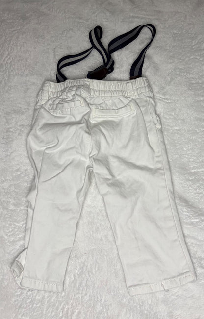 3pc Pants with Suspenders Bundle 9m, Kids 9 Month (6-9M)