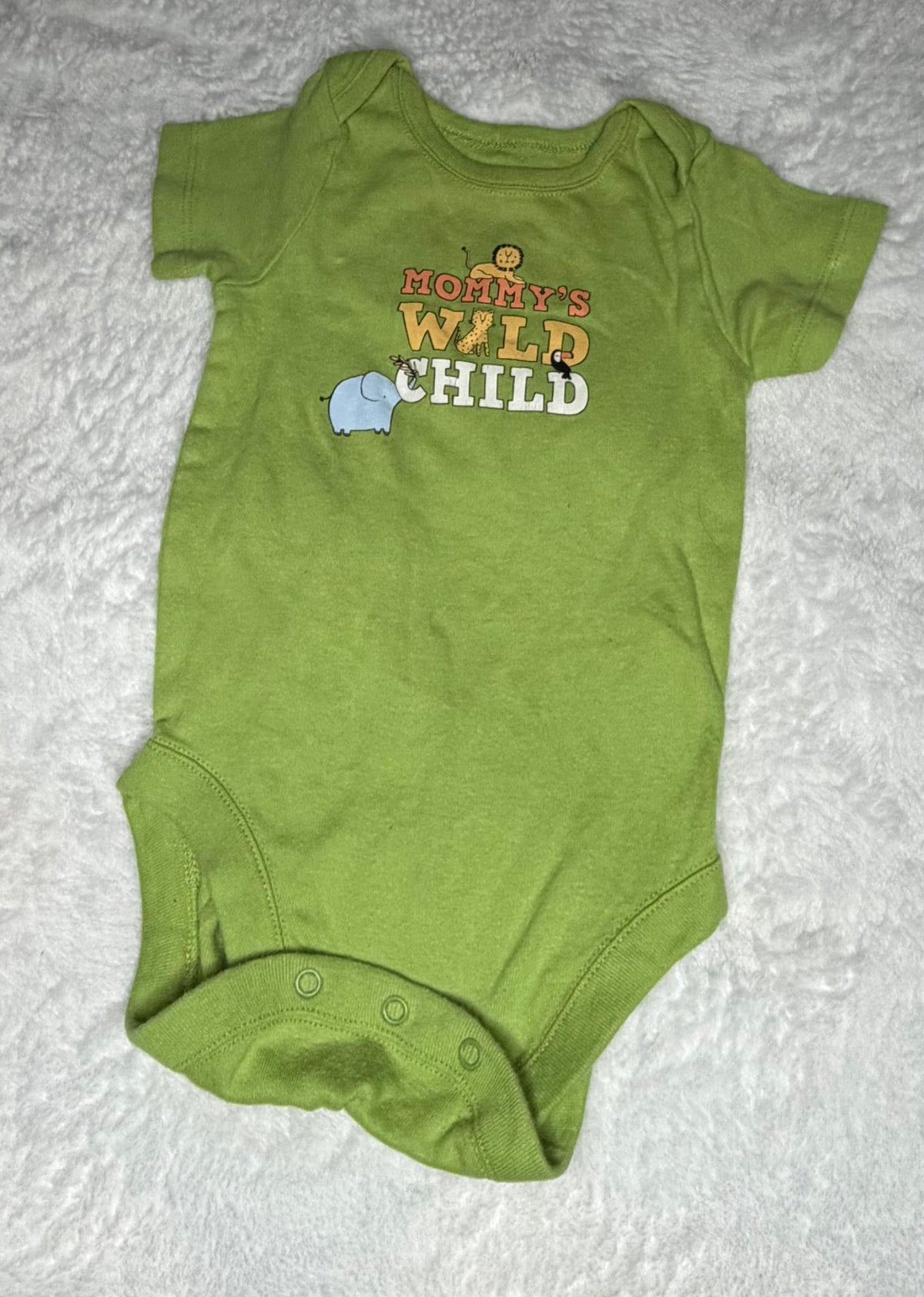 4 pc Jungle Onesie Bundle 9m, Kids 9 Month (6-9M)