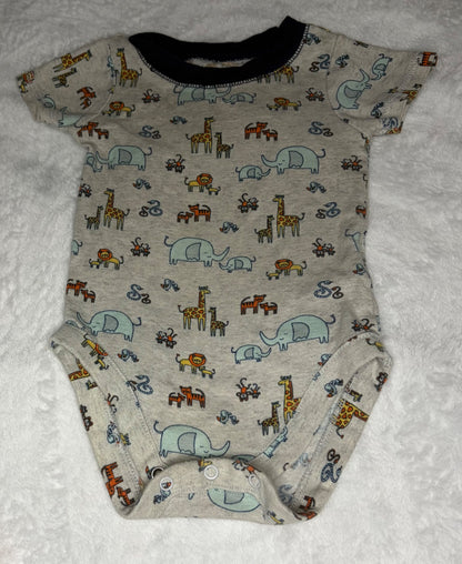 4 pc Jungle Onesie Bundle 9m, Kids 9 Month (6-9M)