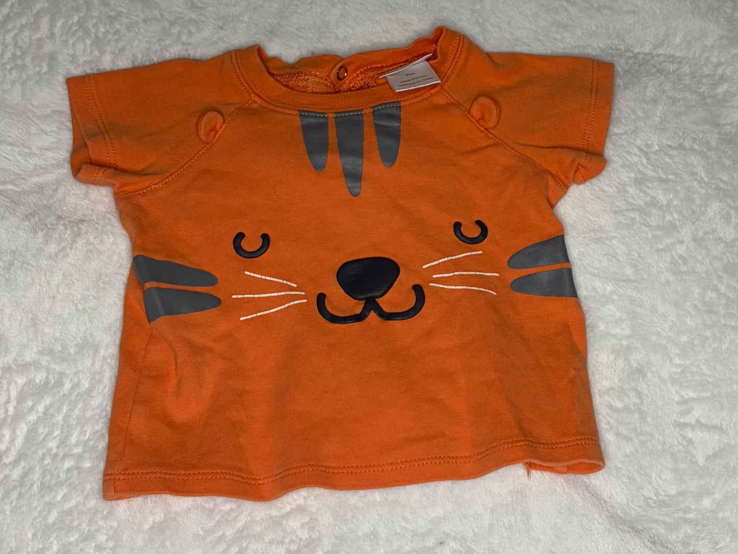 2pc Tiger 9m Absorba Set - Sweater and Shirt, Kids 9 Month (6-9M)