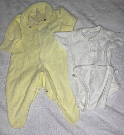 Terry Cloth 2pc 9m Bundle , Kids 9 Month (6-9M)