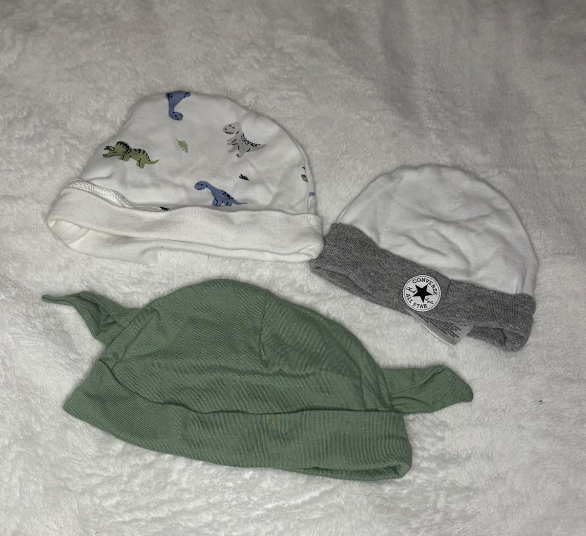 3pc baby hat bundle