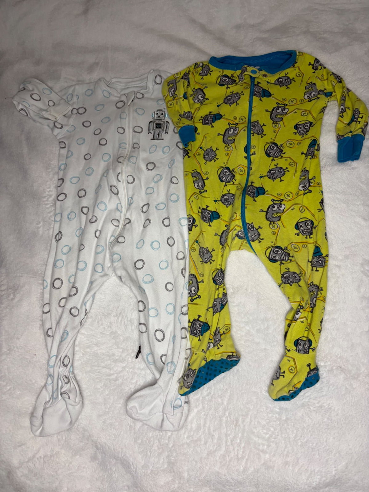 2pc Robots Sleeper Bundle 9m, Kids 9 Month (6-9M)