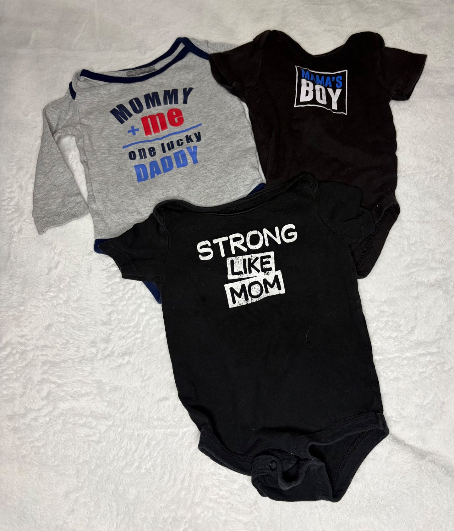 9m “Mom” Onesie Bundle , Kids 9 Month (6-9M)