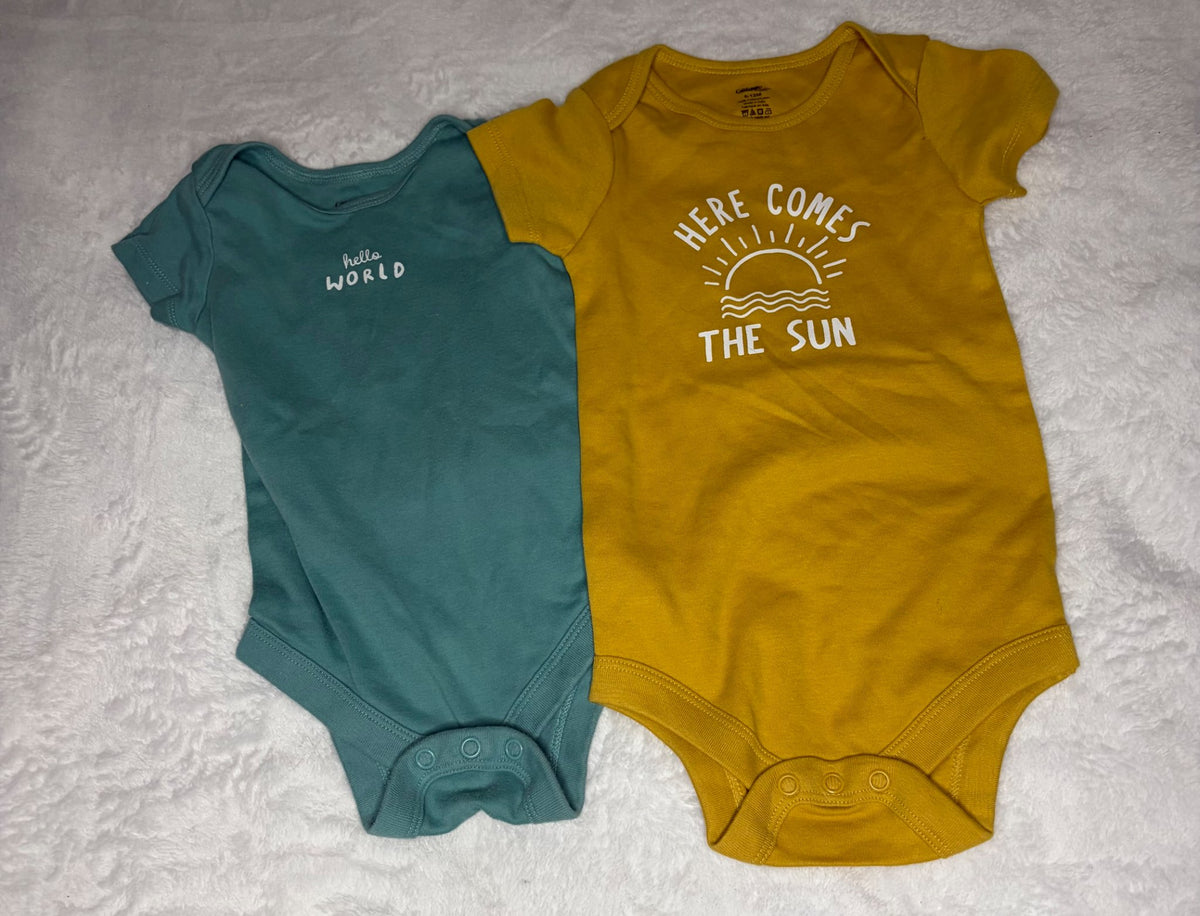 George 6-12m 2pc Bundle , Kids 9 Month (6-9M)