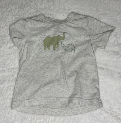 Carters 2pc 9m Elephant Outfit , Kids 9 Month (6-9M)