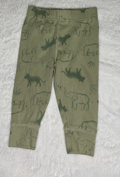 Carters 2pc 9m Elephant Outfit , Kids 9 Month (6-9M)