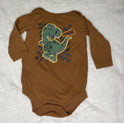 3pc Onesie Dinosaur Bundle 9m, Kids 9 Month (6-9M)