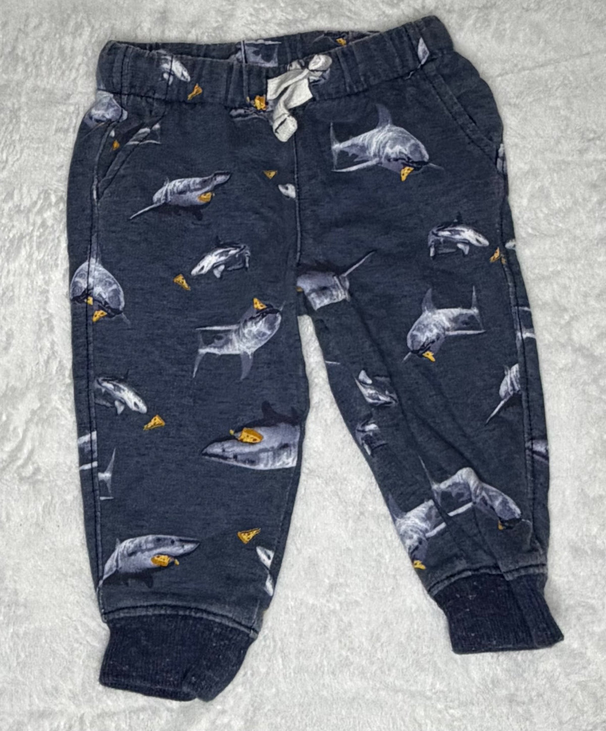 2pc carters patterned Joggers 9m, Kids 9 Month (6-9M)