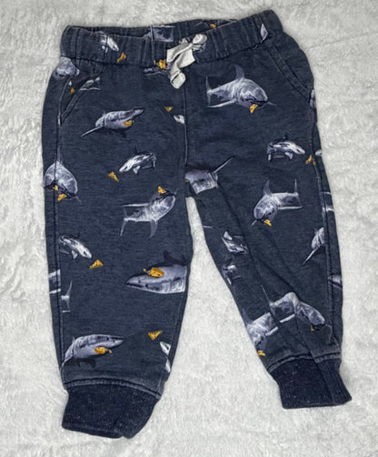 2pc carters patterned Joggers 9m, Kids 9 Month (6-9M)