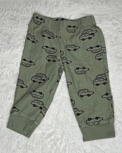 2pc carters patterned Joggers 9m, Kids 9 Month (6-9M)