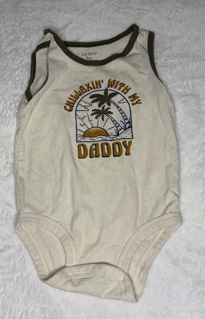 9m 2pc Summer Sleeveless Onesie Bundle, Kids 9 Month (6-9M)