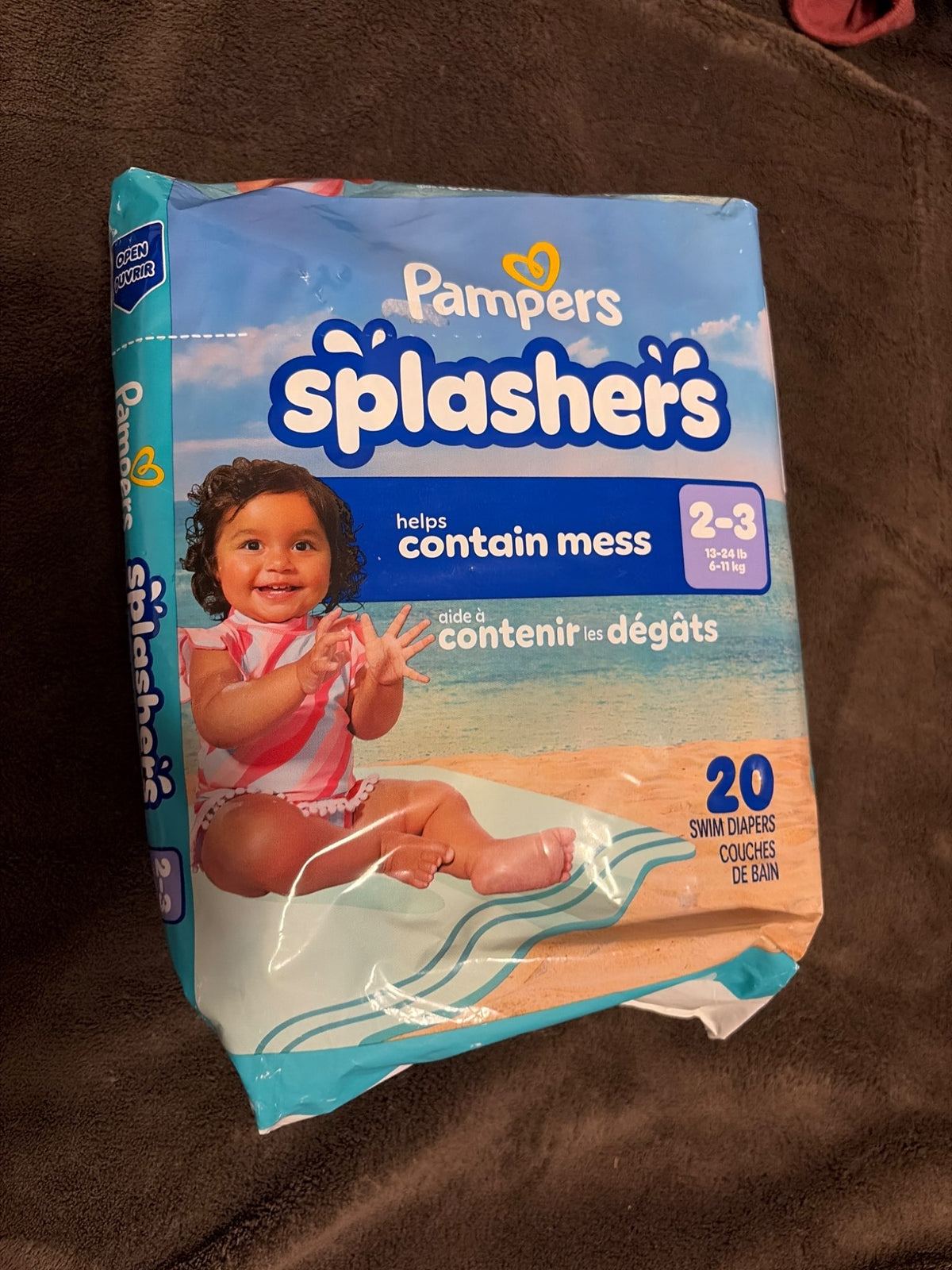 NWT Pampers Splashers 2-3