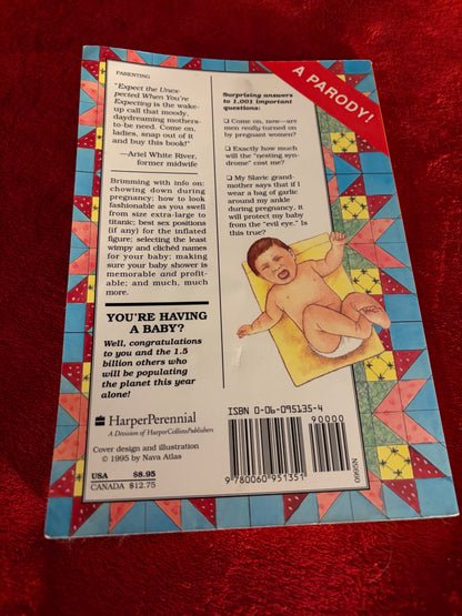 Funny Pregnancy Book - Expect the Unexpected when you’re expecting