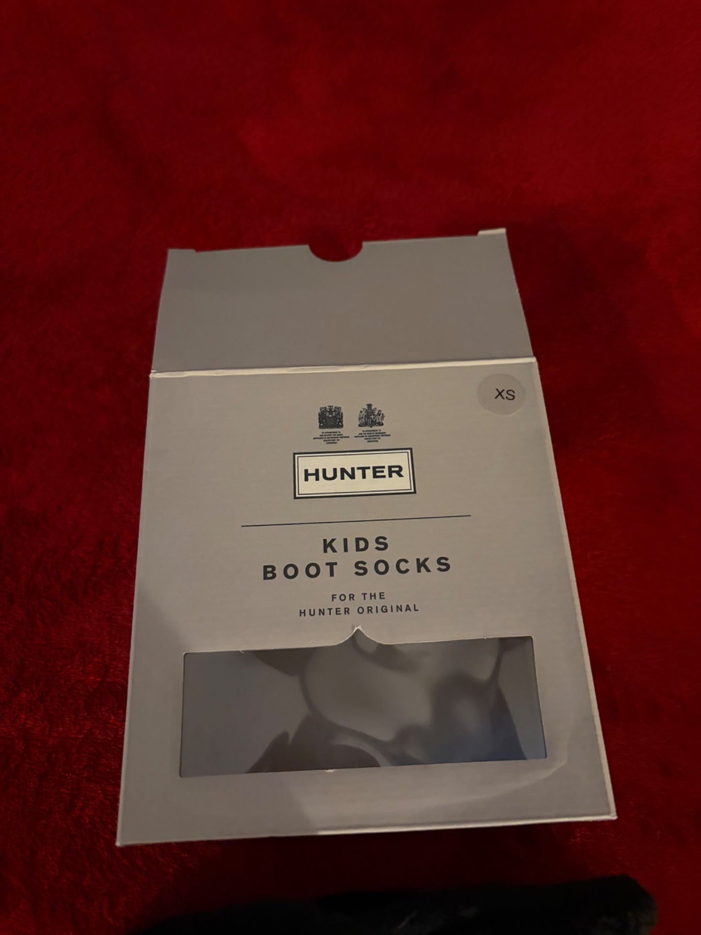 XS Size 5-7 - Hunter Kids Boot Socks , Shoes 5 (Walkers:12-24 mth)