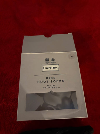 XS Size 5-7 - Hunter Kids Boot Socks , Shoes 5 (Walkers:12-24 mth)