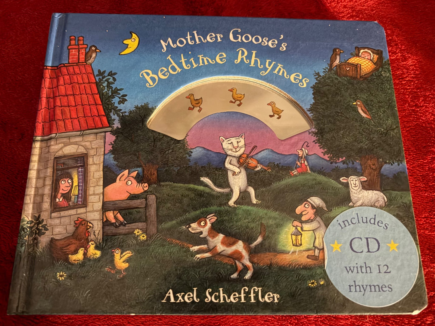 Mother goose’s bedtime Rhymes board book with CD