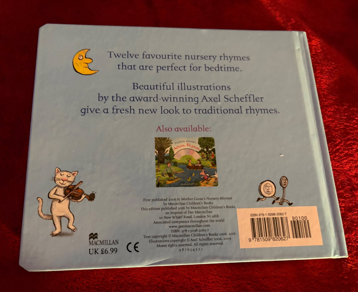 Mother goose’s bedtime Rhymes board book with CD