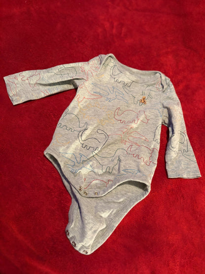 4pc Dinosaur Onesie Bundle 6-9m , Kids 9 Month (6-9M)