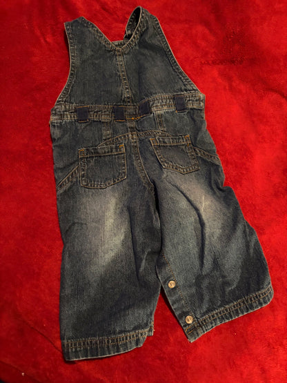 George Denim Overalls Pants 12m, Kids 12 Month (9-12M)