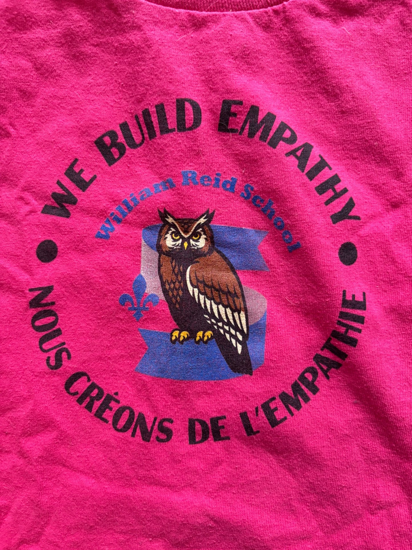 Pink shirt day T shirt- William Reid School, Kids 8