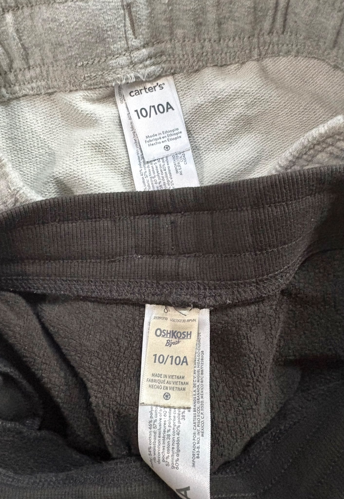 Boys jogging pants x2, Kids 10