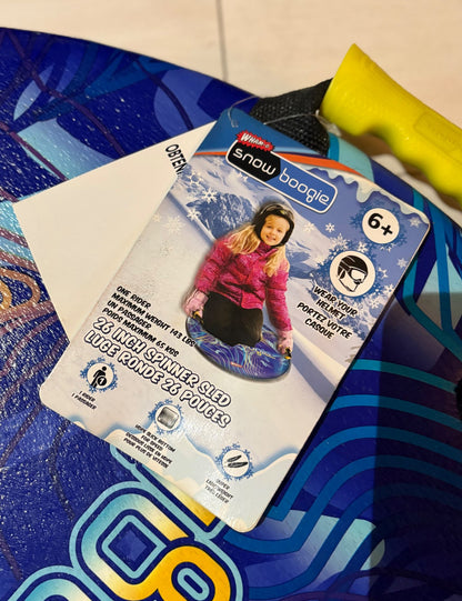 Snowboogie sled- new with tags