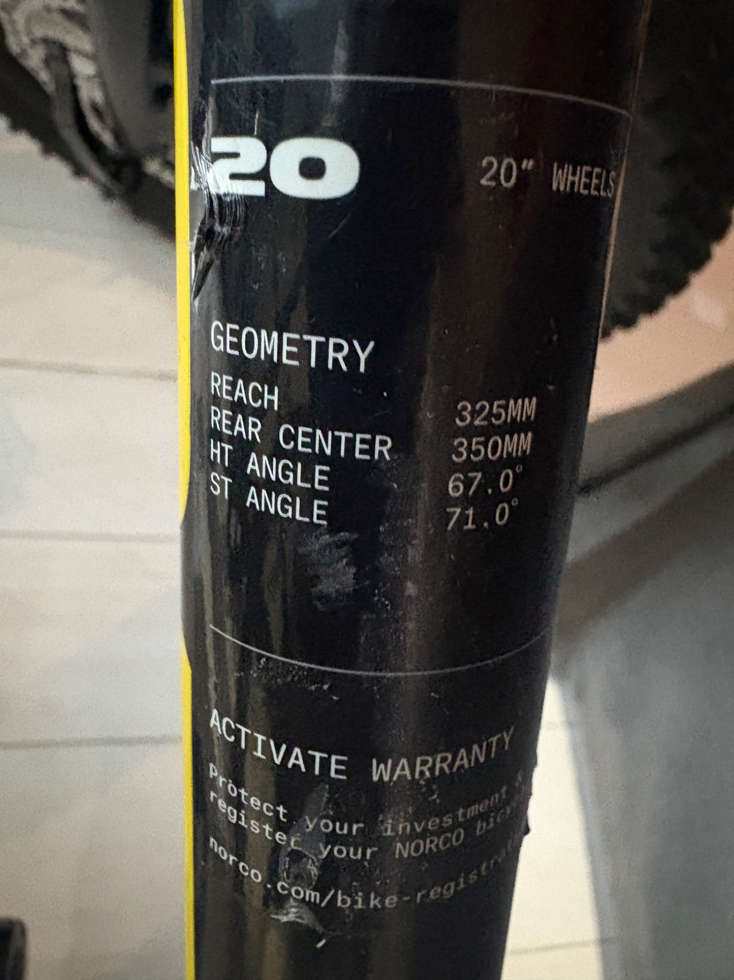 Norco Storm 20” bike