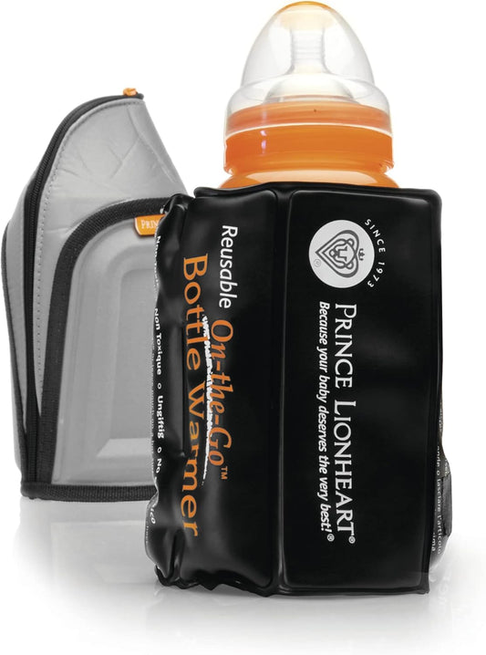 Prince Lionheart On-the-Go Bottle Warmer with Insulated Bottle/Food Bag