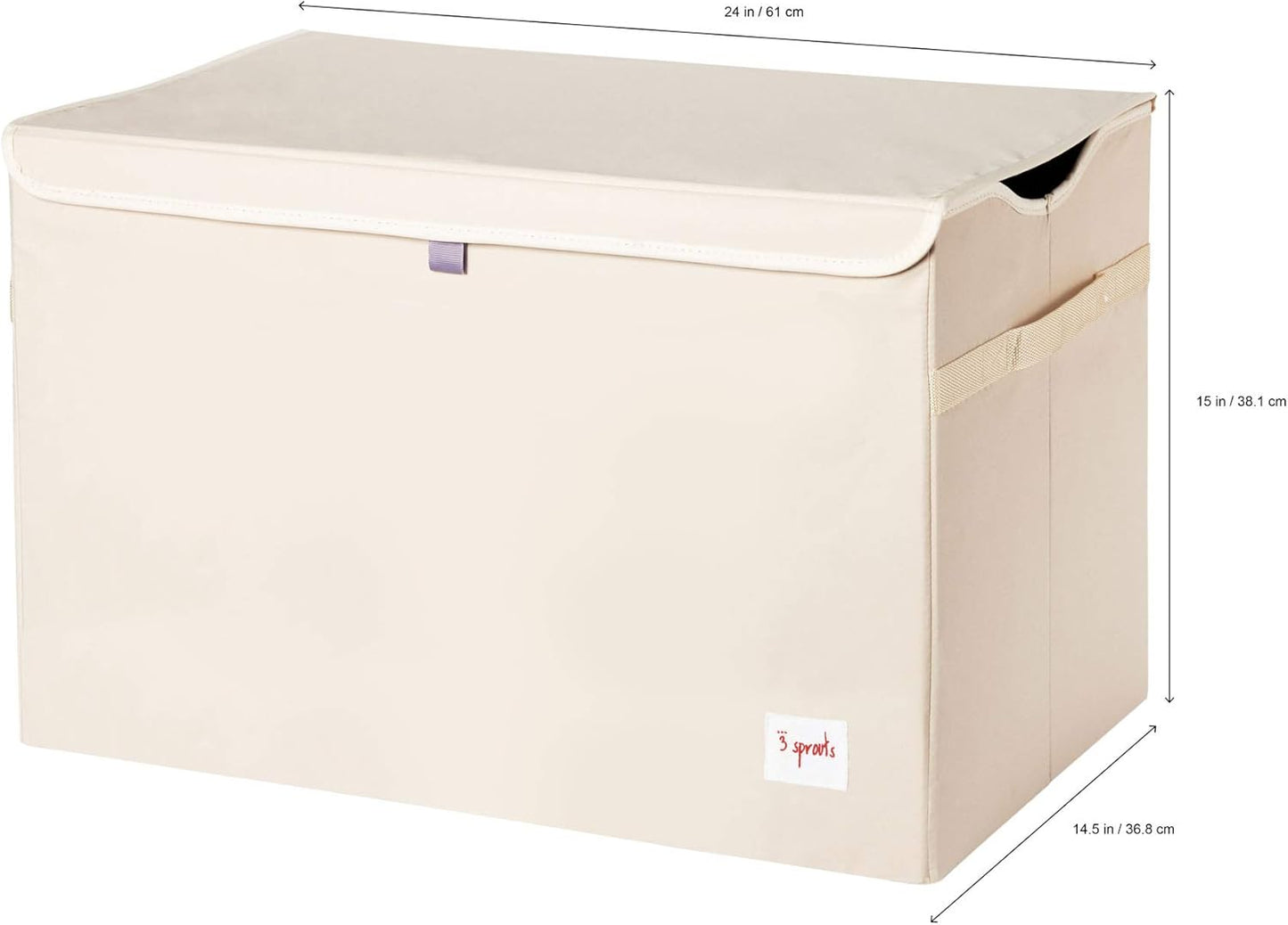3 Sprouts Large Toy Chest Elephant