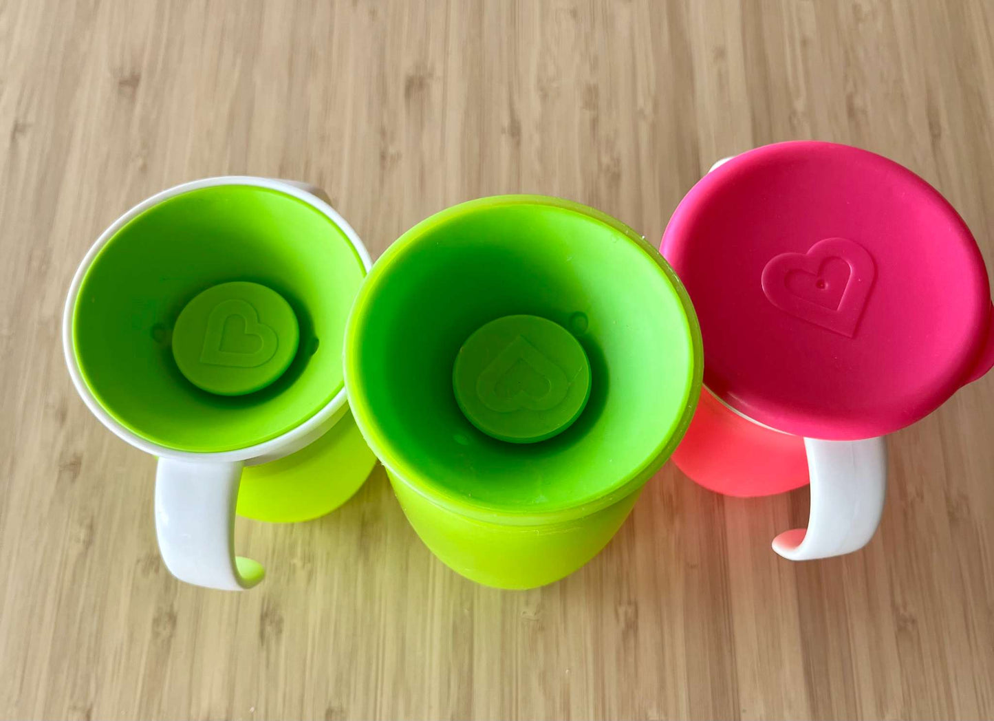 Munchkin Miracle 360 Sippy cups (3)