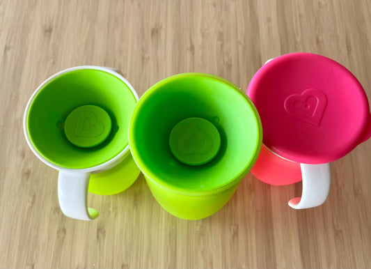 Munchkin Miracle 360 Sippy cups (3)