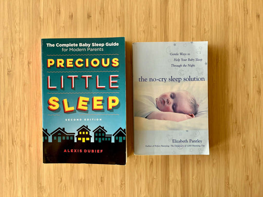 Sleep-related books Precious Little Sleep and The No-Cry Sleep Solution