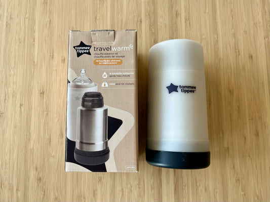 Tommee Tipee TravelWarm travel bottle and food warmer, MSRP $26