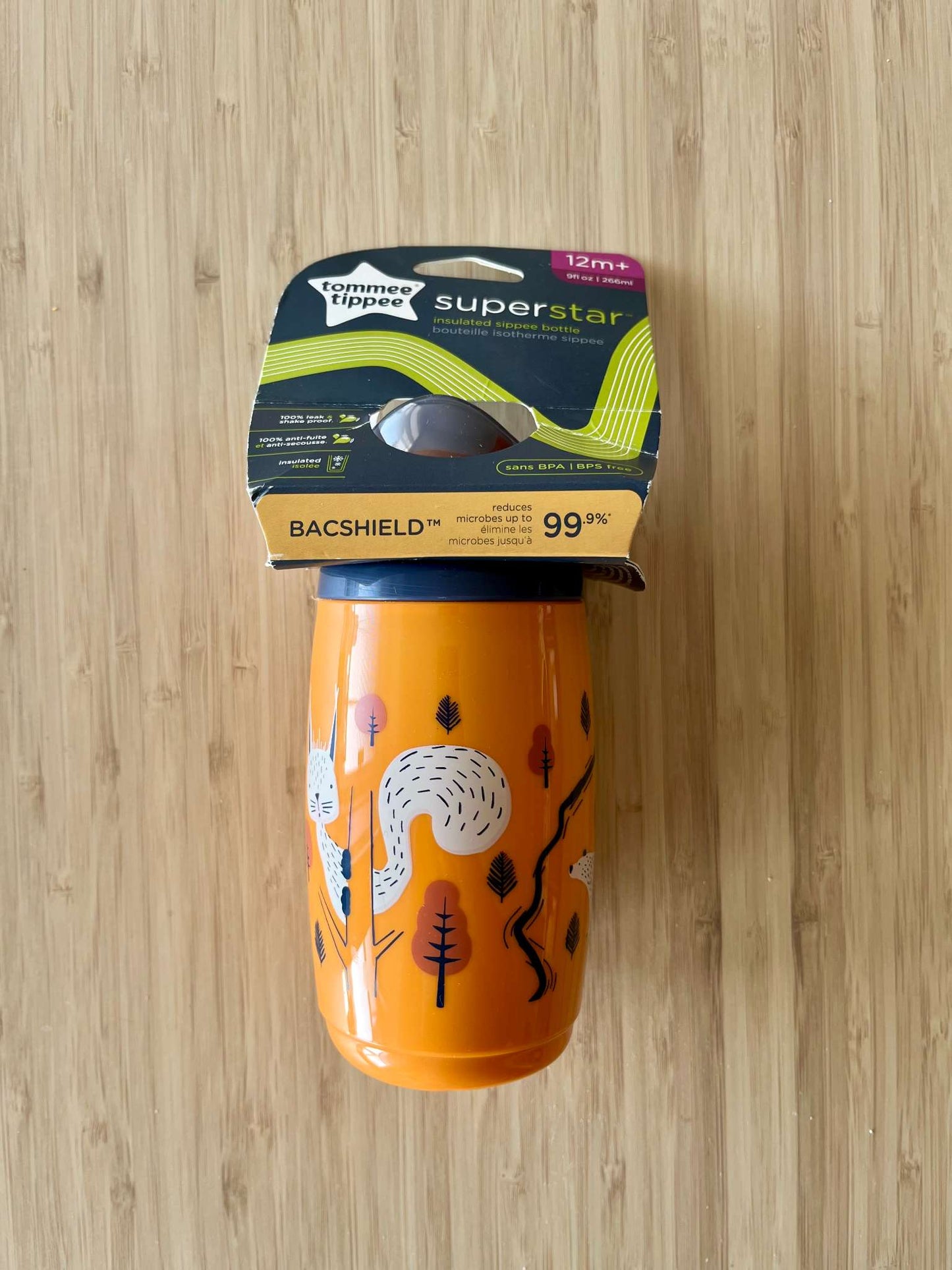 Tommee Tippee Superstar insulated sippee bottle