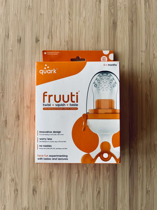 Quark Baby FRUUTI Silicone Fruit Feeder, MSRP $17.95